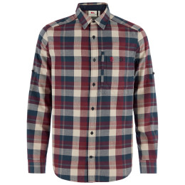 Pánska košeľa Fjällräven Fjällglim Regular Shirt M tmavomodrá Dark Navy-Maroon