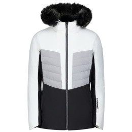 Dámska zimná bunda s kožušinkou Fundango Salina II Padded Jacket biela white