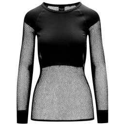 Dámske funkčné tričko Brynje of Norway Lady Wool Thermo T-shirt čierna black