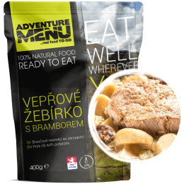 Hotové jedlo Adventure Menu Bravčové rebierko so zem 400g