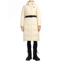 Dámsky zimný kabát 4F Down Jacket F0930 béžová Beige