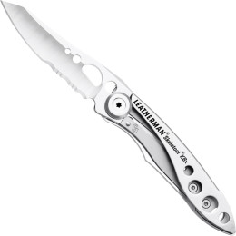 Zatvárací nôž Leatherman HU Skeletool KBX strieborná Silver