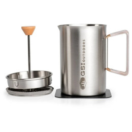 Presovač GSI Outdoors Glacier Stovetop JavaPress strieborná silver
