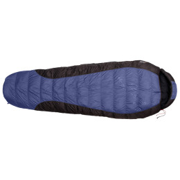 Páperový spacák Warmpeace VIKING 600 150 cm modrá ShadowBlue/Gray/Black