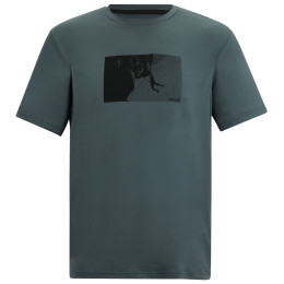 Pánske tričko Regatta Fingal Stretch tmavozelená Dark Storm