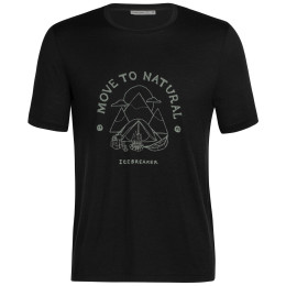 Pánske tričko Icebreaker Men Tech Lite II SS Tee Canopy Camper