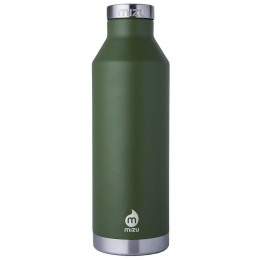 Termoska Mizu V8 750ml strieborná/zelená Army Green