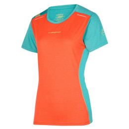 Dámske tričko La Sportiva Tracer T-Shirt W červená Cherry Tomato/Lagoon