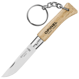 Kľúčenka Opinel N°04 Inox Natural