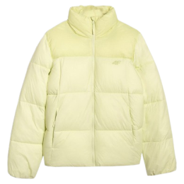 Dámska bunda 4F Down Jacket F581 svetlozelená LIGHT GREEN