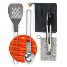 Sada kuchynského náradia GSI Outdoors Basecamp Chefs Tool Set