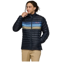 Pánska páperová bunda Cotopaxi M'S Fuego Down Jacket čierna Carbon Stripes