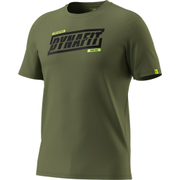 Pánske tričko Dynafit Graphic Co T-Shirt M zelená 5A41 - military green/TABLOID