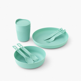 Sada riadov Sea to Summit Passage Dinnerware Set 1P 7 Piece modrá