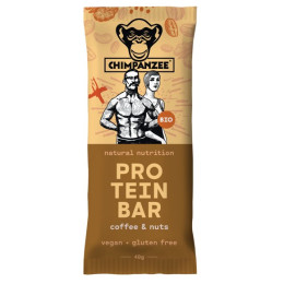 Tyčinka Chimpanzee BIO Protein Bar Coffee & Nuts 40g