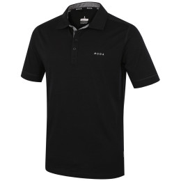Pánske tričko MOOA Polo čierna black
