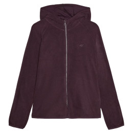 Dámska mikina 4F Fleece F291 tmavofialová DARK VIOLET