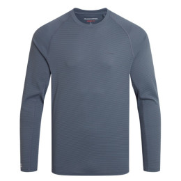 Pánske tričko Craghoppers NosiLife SolarShield+ LS T-Shirt tmavosivá Dark Pewter