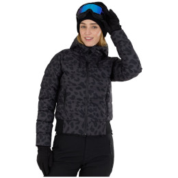 Dámska bunda Fundango Zina Padded Jacket čierna/sivá scratch