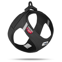 Postroj pre psa Curli Vest Clasp Air-Mesh čierna Black