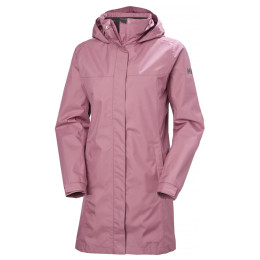 Dámsky kabát Helly Hansen W Aden Long Coat ružová Wildberry