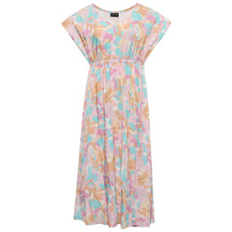 Dámske šaty Alpine Pro Niewa béžová CREME VARIANTA PA