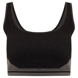 Športová podprsenka Dare 2b Dont Sweat It Top čierna Blk/CharGry