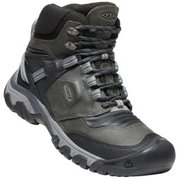 Pánske topánky Keen Ridge Flex Mid Wp sivá/čierna magnet/black