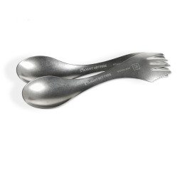 Spork Light My Fire Swedish Spork 2-pack strieborná stainless