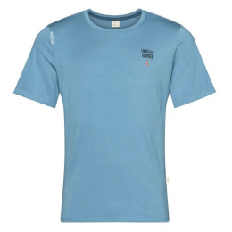 Pánske tričko Chillaz Bozen Vertical Energy svetlomodrá Light Blue