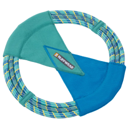 Hračka pre psa Ruffwear Pacific Ring™ Toy modrá Aurora Teal