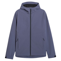 Pánska bunda 4F Softshell Jacket M362 tmavomodrá DENIM