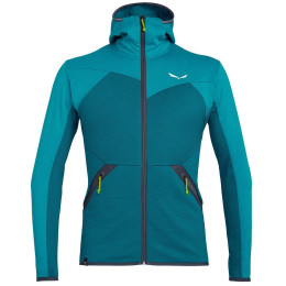 Pánská mikina Salewa Puez Melange PL M FZ HDY