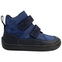 Detské barefoot topánky beBare 3514SA Denim modrá DENIM