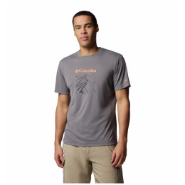 Pánske tričko Columbia Zero Rules™ Light Short sleeve Graphic Crew