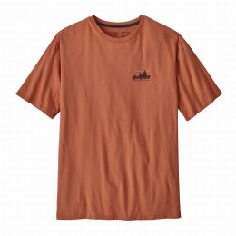 Pánske tričko Patagonia M's '73 Skyline Organic T-Shirt hnedá Sienna Clay