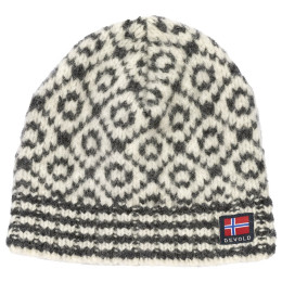 Zimná čiapka Devold Svalbard Wool Beanie biela/čierna OFFWHITE/ANTHRACITE