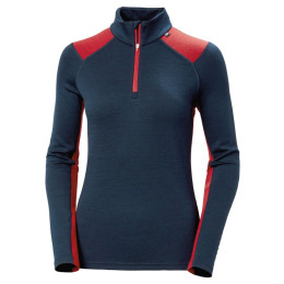 Dámske funkčné tričko Helly Hansen W Lifa Merino Midw 1/2 Zip