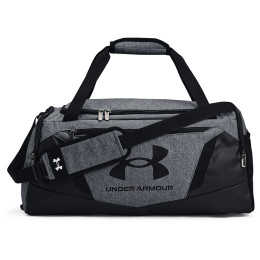 Športová taška Under Armour Undeniable 5.0 Duffle SM sivá Pitch Gray Medium Heather / Black / Black