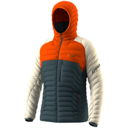 Pánska páperová bunda Dynafit Radical Rds Dwn Hood Jkt M hnedá 7962 - overcast/7960/0720