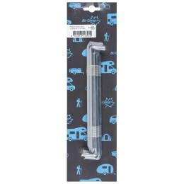 Stanové kolíky Bo-Camp Goliath Tent peg 20 cm - 10 ks strieborná Silver