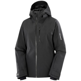 Dámska bunda Salomon Highland Jacket W čierna DEEP BLACK