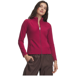 Dámska mikina Under Armour Motion FZ vínová