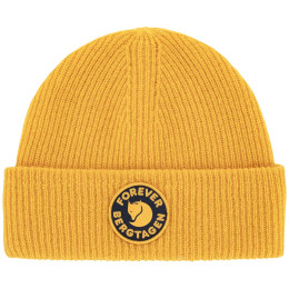 Zimná čiapka Fjällräven Bergtagen Forever Wool Beanie žltá Mustard Yellow