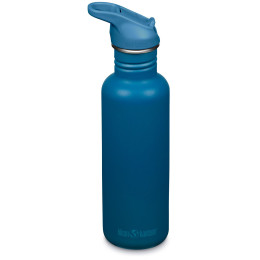 Nerezová fľaša Klean Kanteen Classic 800 ml (w/Flip Seal Sport Cap) modrá corsair