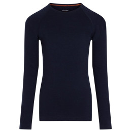 Detské funkčné tričko Icebreaker K 200 Oasis LS Crewe Midnight Navy tmavomodrá Midnight Navy
