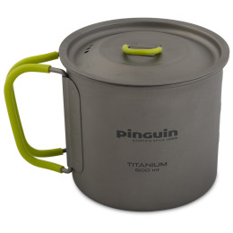 Titánový hrniec Pinguin Mug Titan 600 ml sivá