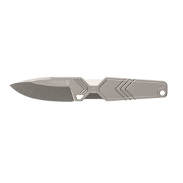 Nôž TB OUTDOOR Monobloc Knife Impact 127 Stainless Steel strieborná