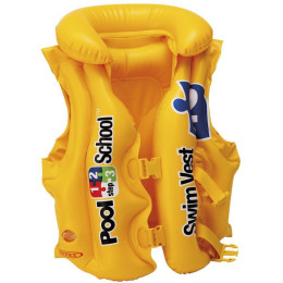 Plávacia vesta Intex Pool Deluxe Swim Vest 58660EU žltá