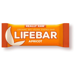 Tyčinka Lifefood Lifebar Marhuľová RAW BIO 47 g